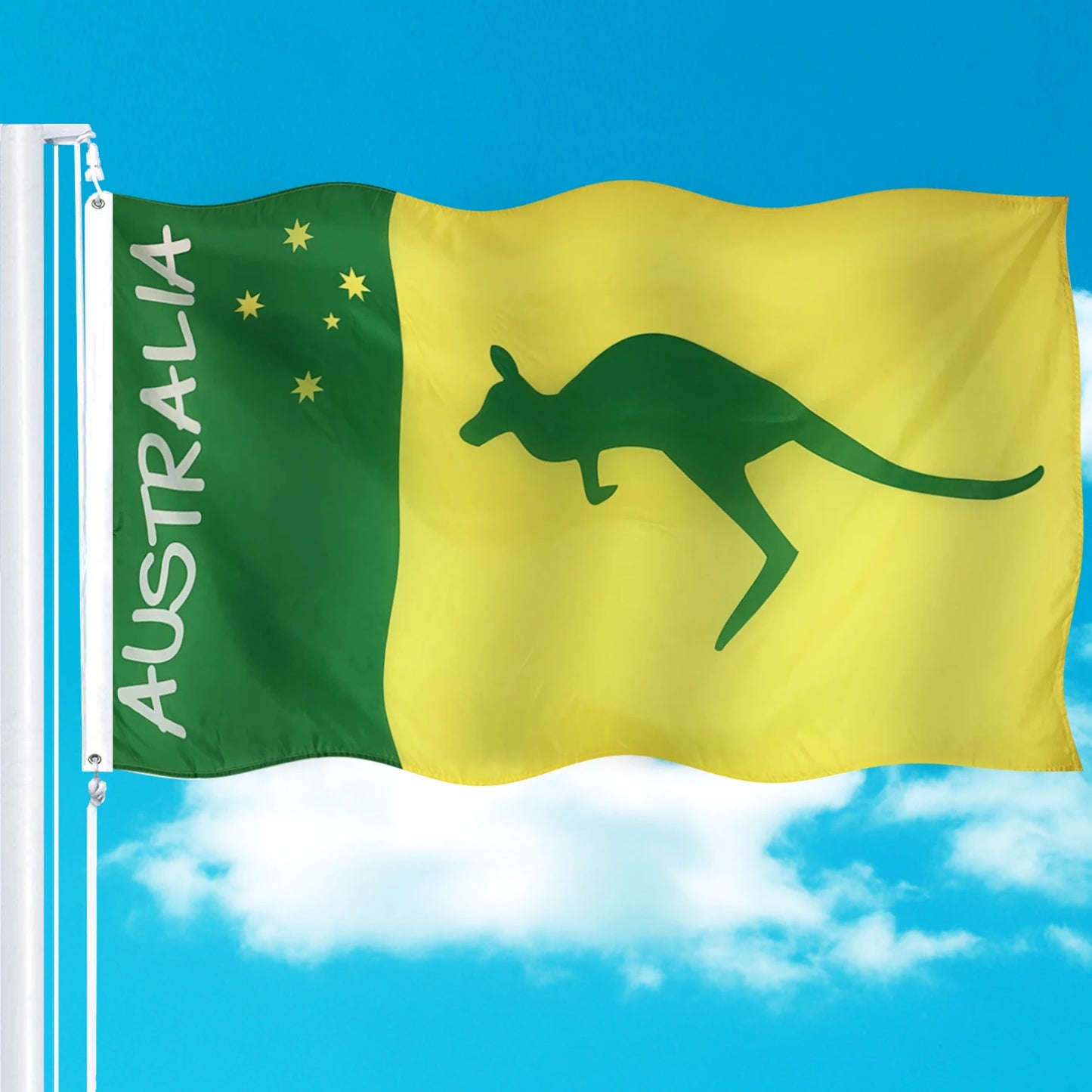 Australia Flag - Kangaroo