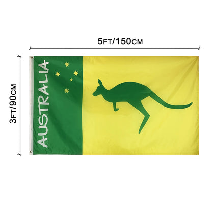 Australia Flag - Kangaroo